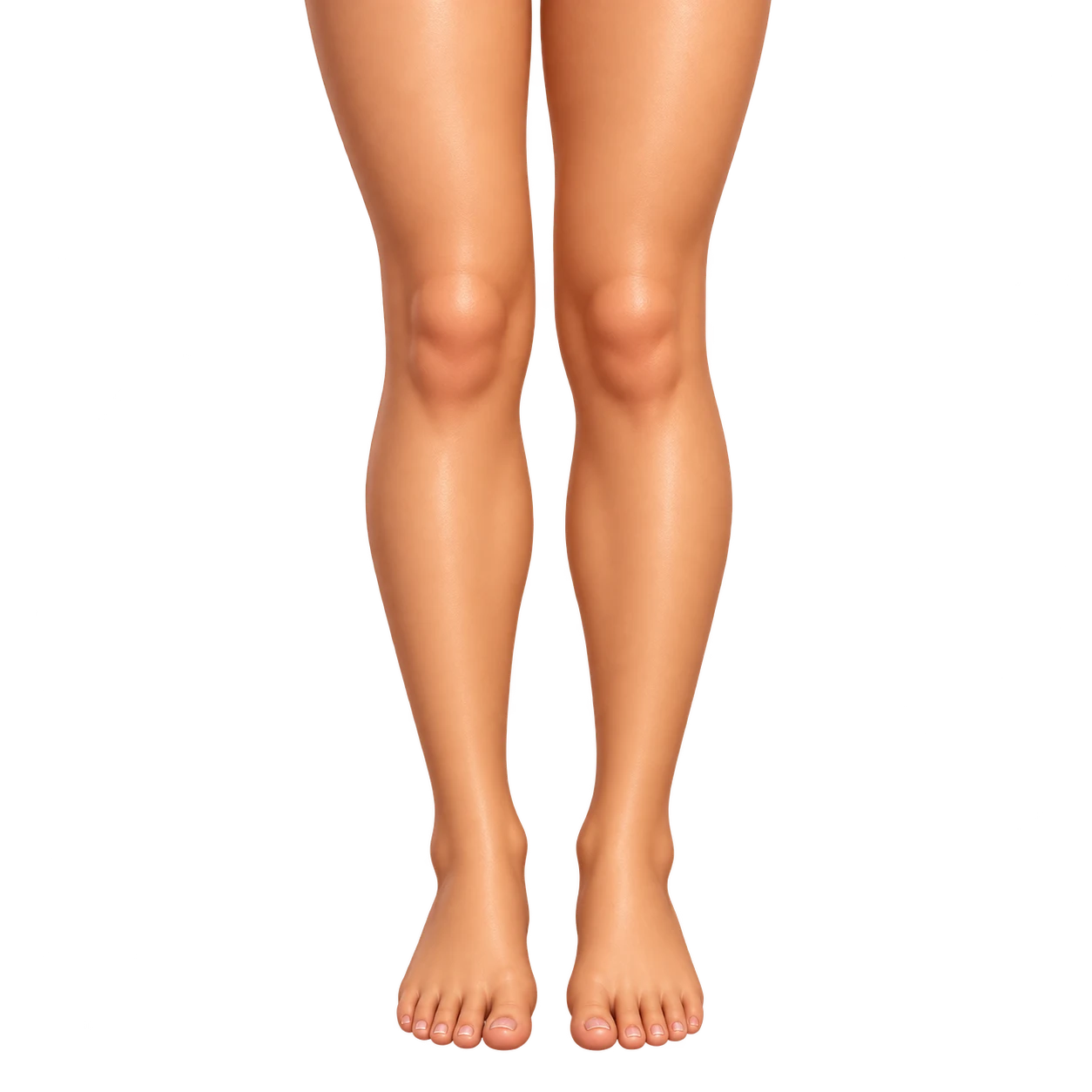 Piernas del personaje, zonas del reto Venus